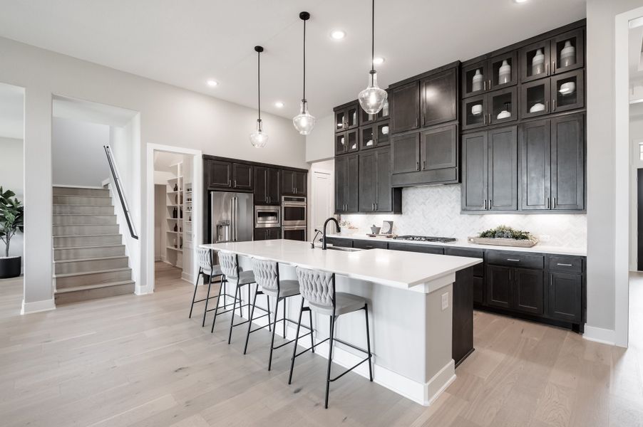 Representative furnished interior of a home built from the Fulbright by Tri Pointe Homes in Pecan Ridge, Fulshear (Image 6). Representative furnished interior of a home built from the Fulbright by Tri Pointe Homes in Pecan Ridge, Fulshear (Image 6).