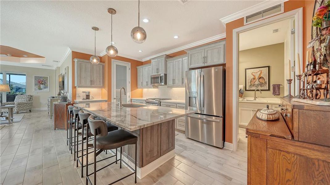 Furnished interior view inside a new home in , Sarasota (Image 5).
