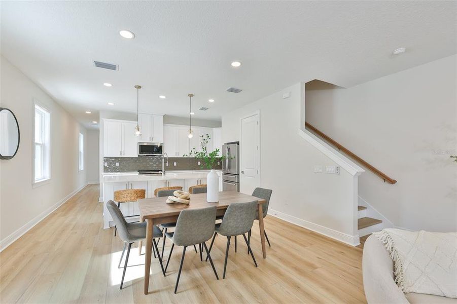 Furnished interior view inside a new home in , Tampa (Image 16).