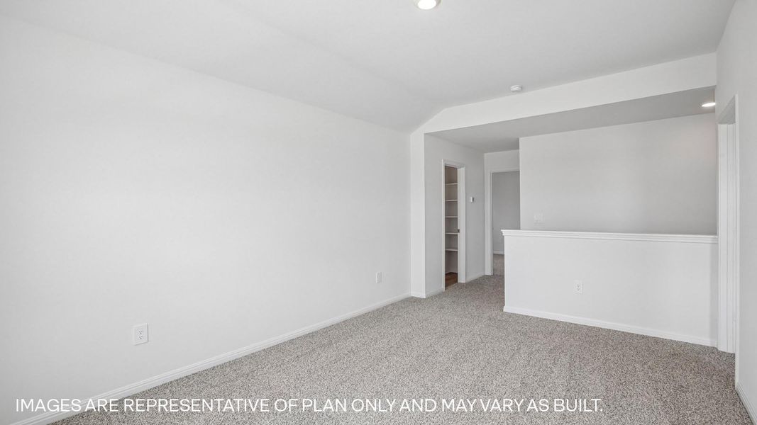 Representative unfurnished interior of a home built from the The Hanna by D.R. Horton in Bar W Ranch, Leander (Image 28).