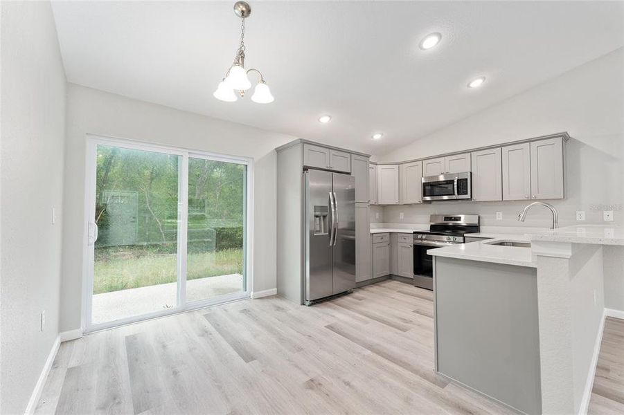 Furnished interior view inside a new home in , Belleview (Image 5).