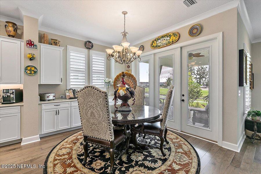 Furnished interior view inside a new home in , Jacksonville (Image 4).