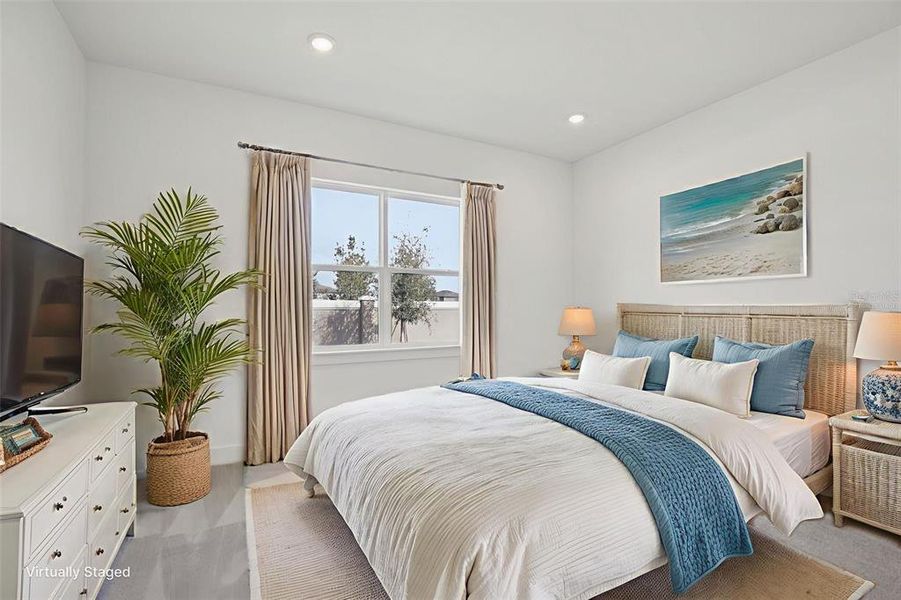 Furnished interior view inside a new home in Biscayne Landing at Seaire, Parrish (Image 16).