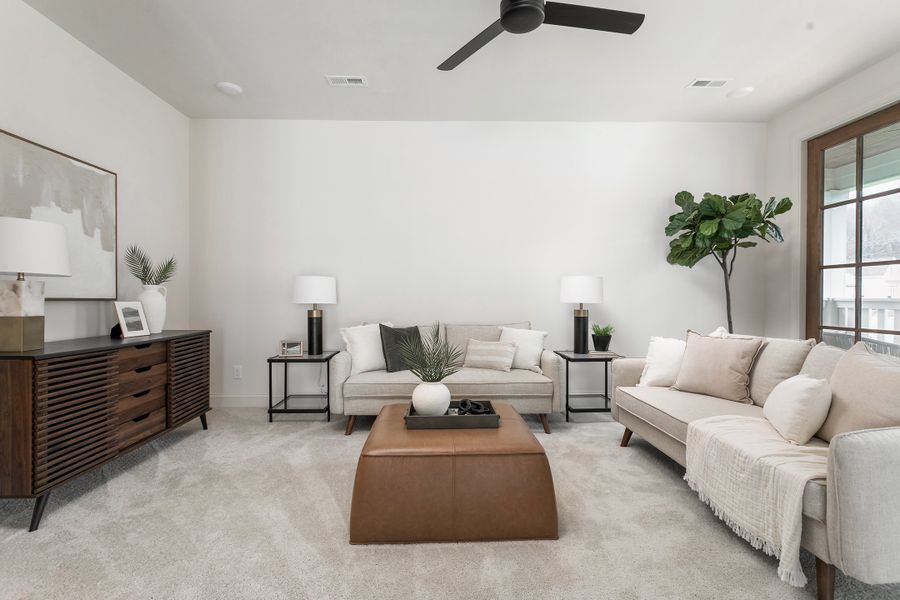 Representative furnished interior of a home built from the The Adele by Greentech Homes LLC in The Farmstead, Hixson (Image 13). Representative furnished interior of a home built from the The Adele by Greentech Homes LLC in The Farmstead, Hixson (Image 13).