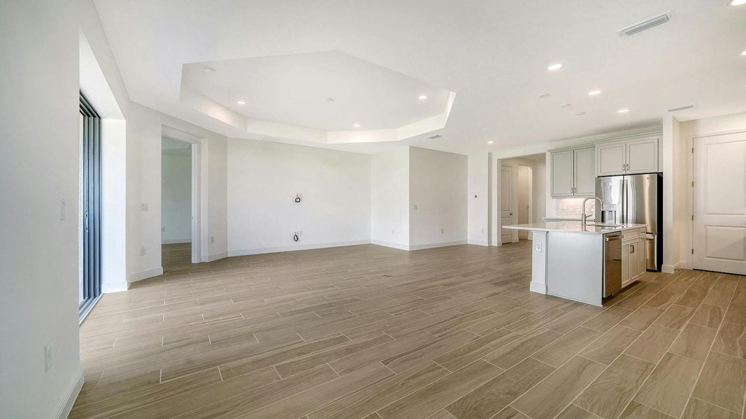 Spacious, unfurnished interior of a new home in Windward Real Estate and Homes for Sale in Sarasota, FL - Neal Communities, Lakewood Ranch (Image 38).
