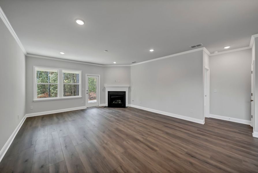 Spacious, unfurnished interior of a new home in Carriage Estates, Lexington (Image 18). Spacious, unfurnished interior of a new home in Carriage Estates, Lexington (Image 18).