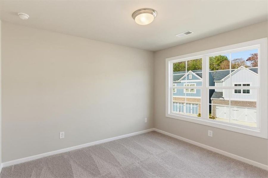 Spacious, unfurnished interior of a new home in Lakeside at Great Sky, Canton (Image 34).