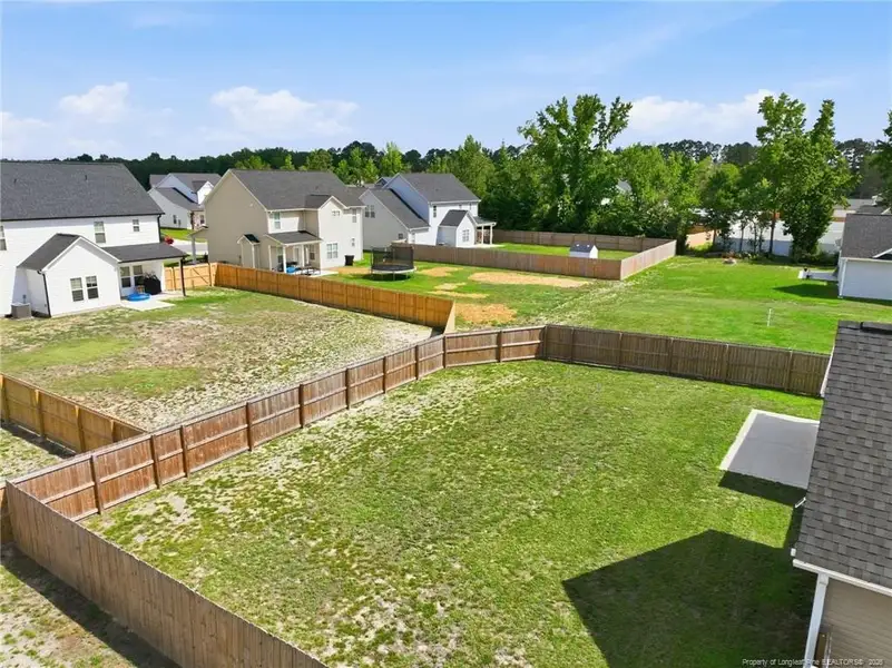 Fenced Yard
