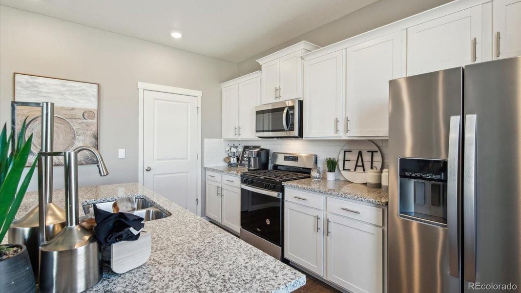Furnished interior view inside a new home in Spring Valley Ranch, Elizabeth (Image 12).