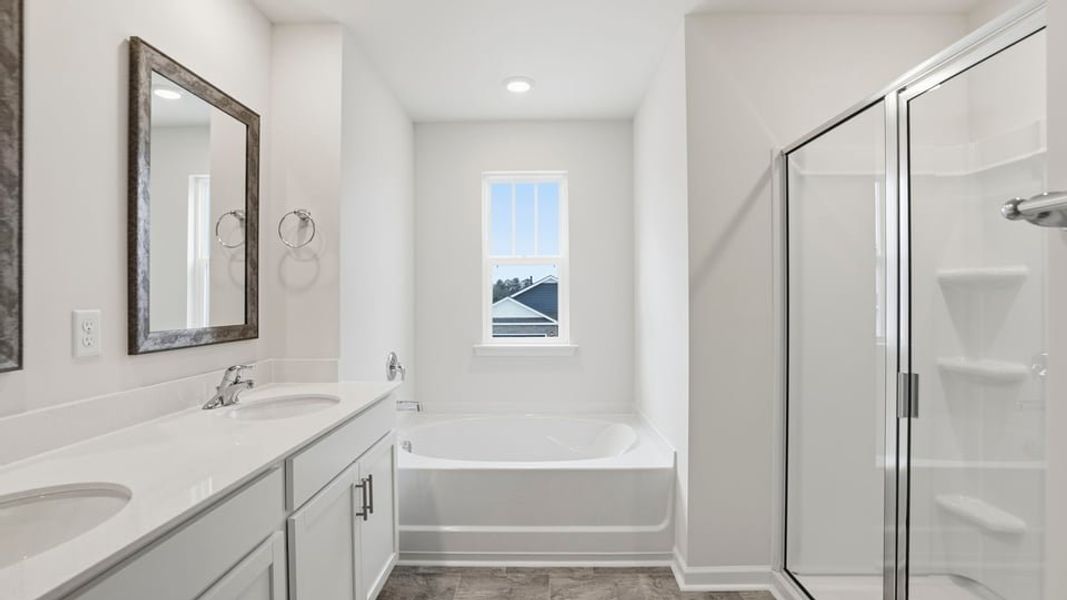 Furnished interior view inside a new home in Waverly Station, Greenwood (Image 15).