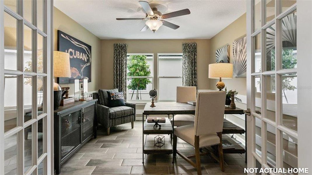 Furnished interior view inside a new home in Sawmill Branch, Palm Coast (Image 16).