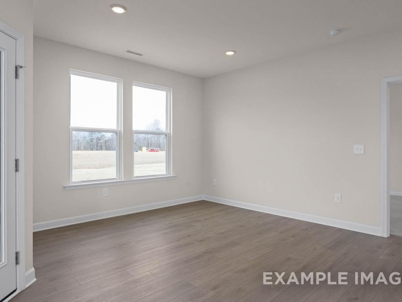 Spacious, unfurnished interior of a new home in Retreat at North Main, Lillington (Image 19). Spacious, unfurnished interior of a new home in Retreat at North Main, Lillington (Image 19).