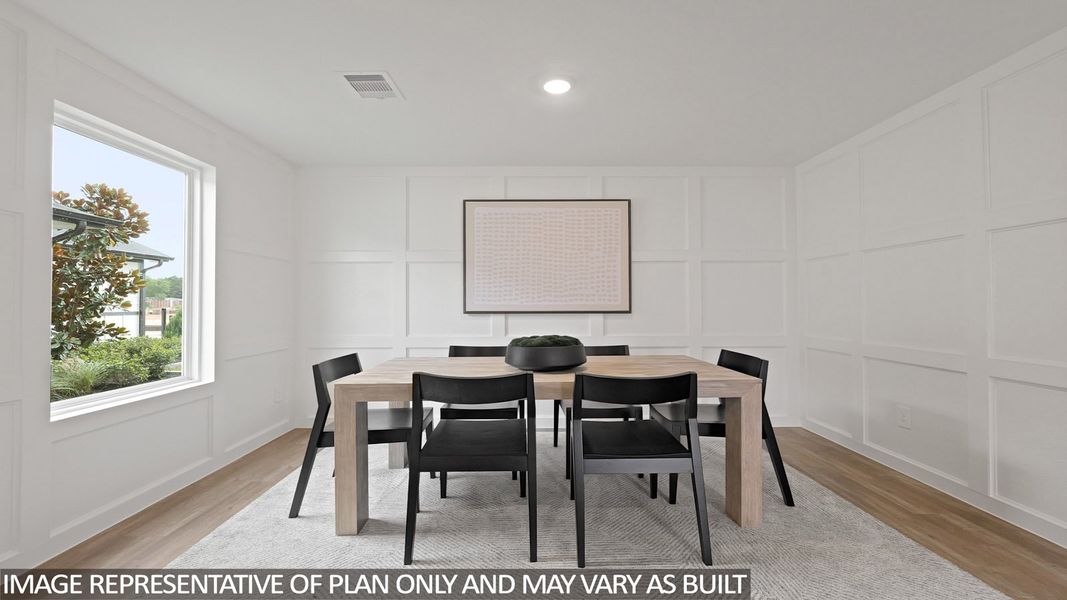 Furnished interior view inside a new home in Sunset Valley, Hockley (Image 12).