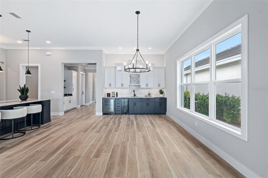 Furnished interior view inside a new home in , Palm Coast (Image 14).