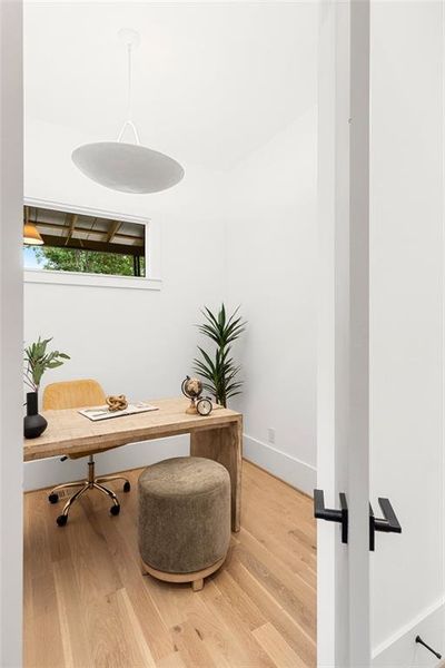 Furnished interior view inside a new home in , Atlanta (Image 39).