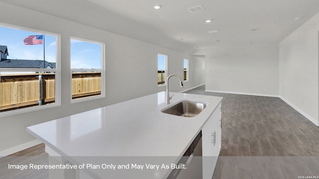 Furnished interior view inside a new home in Mayfair, New Braunfels (Image 6).