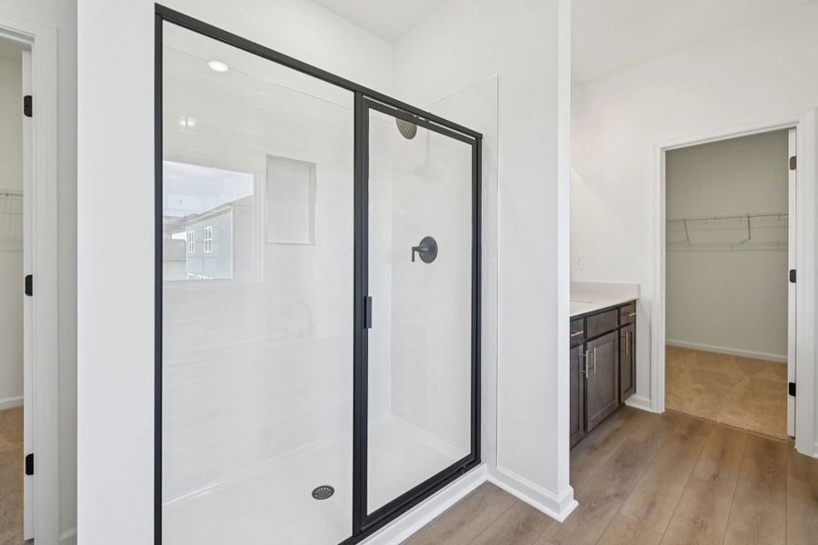 Primary Bath featuring AW Collection® Oxford - Organic textures paired with bold, classic design.