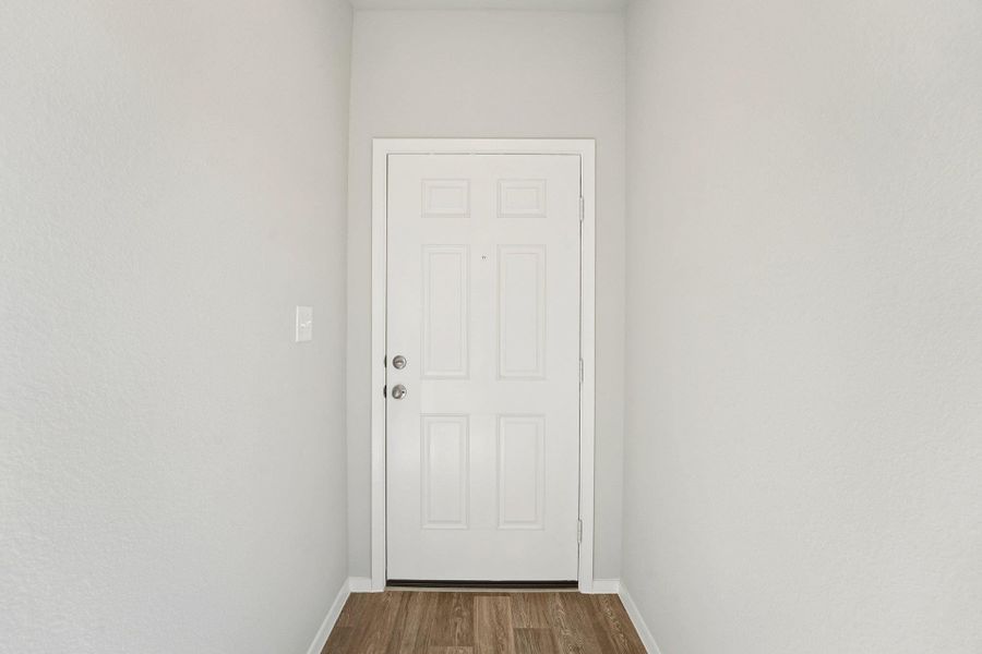 Front Door and Foyer