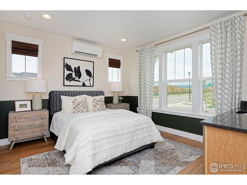 Furnished interior view inside a new home in , Fort Collins (Image 11). Furnished interior view inside a new home in , Fort Collins (Image 11).