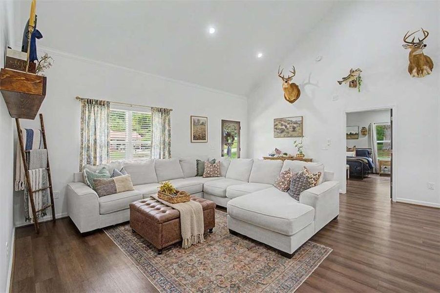 Furnished interior view inside a new home in , Bowdon (Image 11).