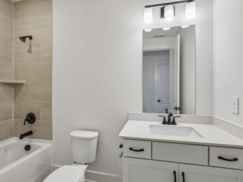 Furnished interior view inside a new home in Station Hill - Estate Series, Franklin (Image 7). Furnished interior view inside a new home in Station Hill - Estate Series, Franklin (Image 7).