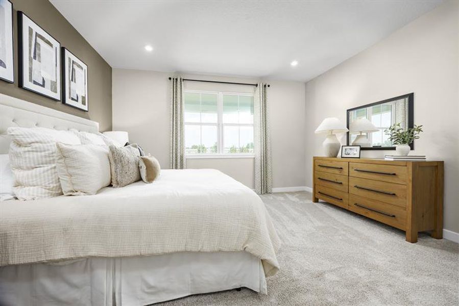 Furnished interior view inside a new home in Northridge Villas, Spring Hill (Image 9).