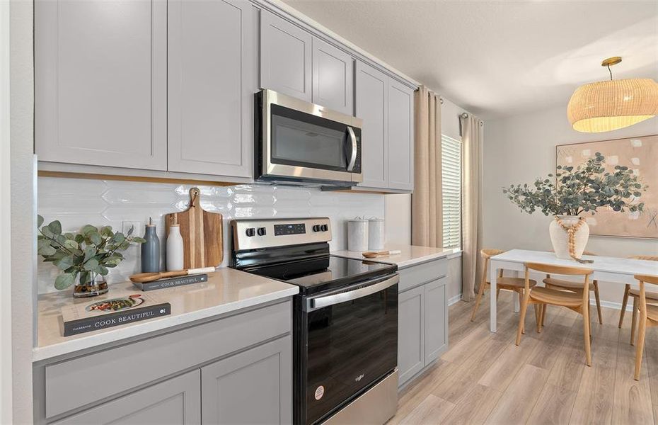 Furnished interior view inside a new home in The Landings at Live Oak Lake, St. Cloud (Image 14).