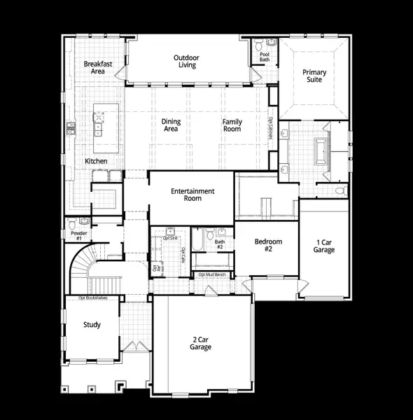 Downstairs Floor Plan