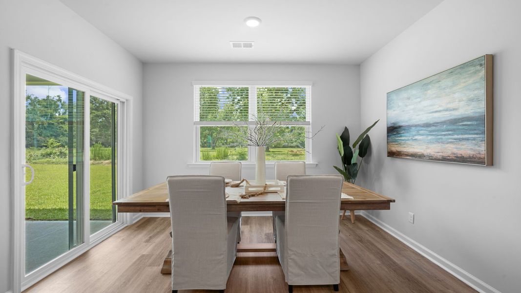 Furnished interior view inside a new home in Fernhill Farms, Statesboro (Image 19).