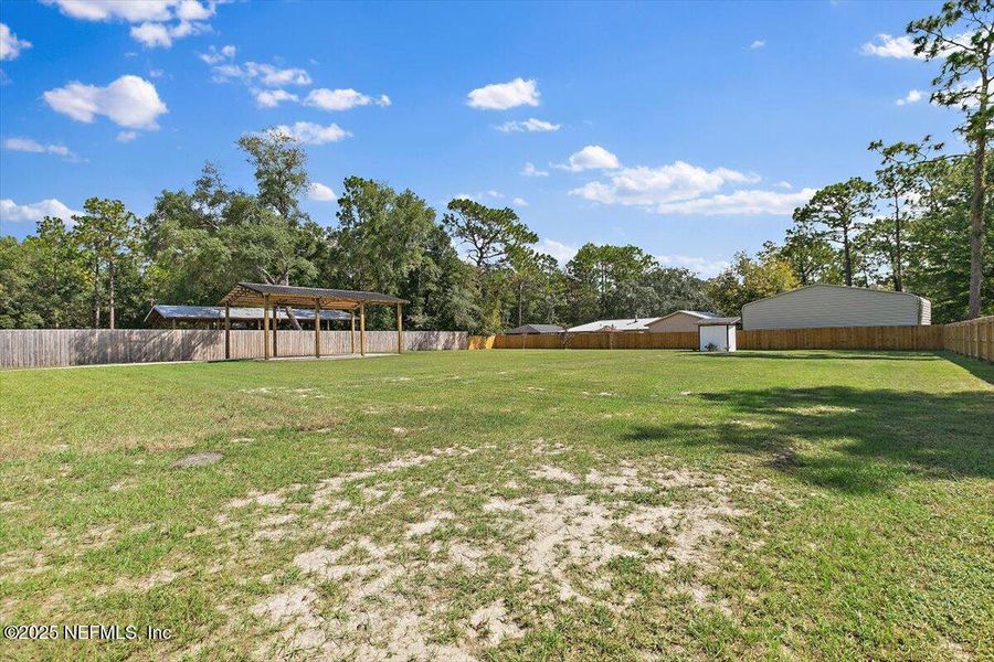 Front exterior of a new home in , Keystone Heights, FL, highlighting curb appeal (Image 15).