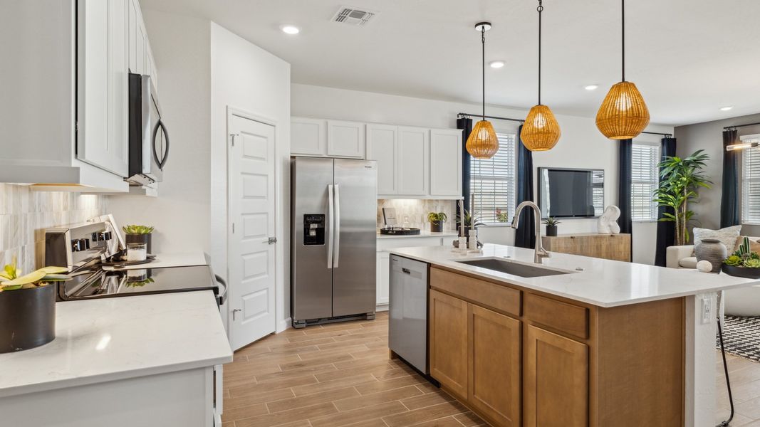 Furnished interior view inside a new home in Remington, Buckeye (Image 7).