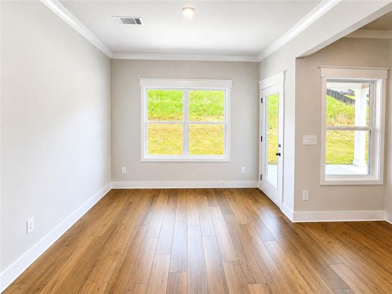 Spacious, unfurnished interior of a new home in Ponderosa Farms Estates, Gainesville (Image 30). Spacious, unfurnished interior of a new home in Ponderosa Farms Estates, Gainesville (Image 30).