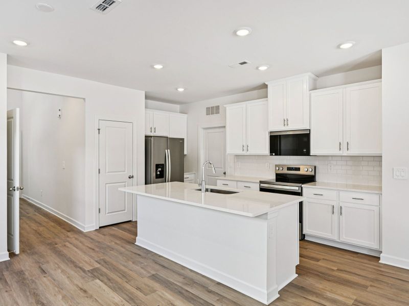 Furnished interior view inside a new home in Trivium Meadows, Newton (Image 4).
