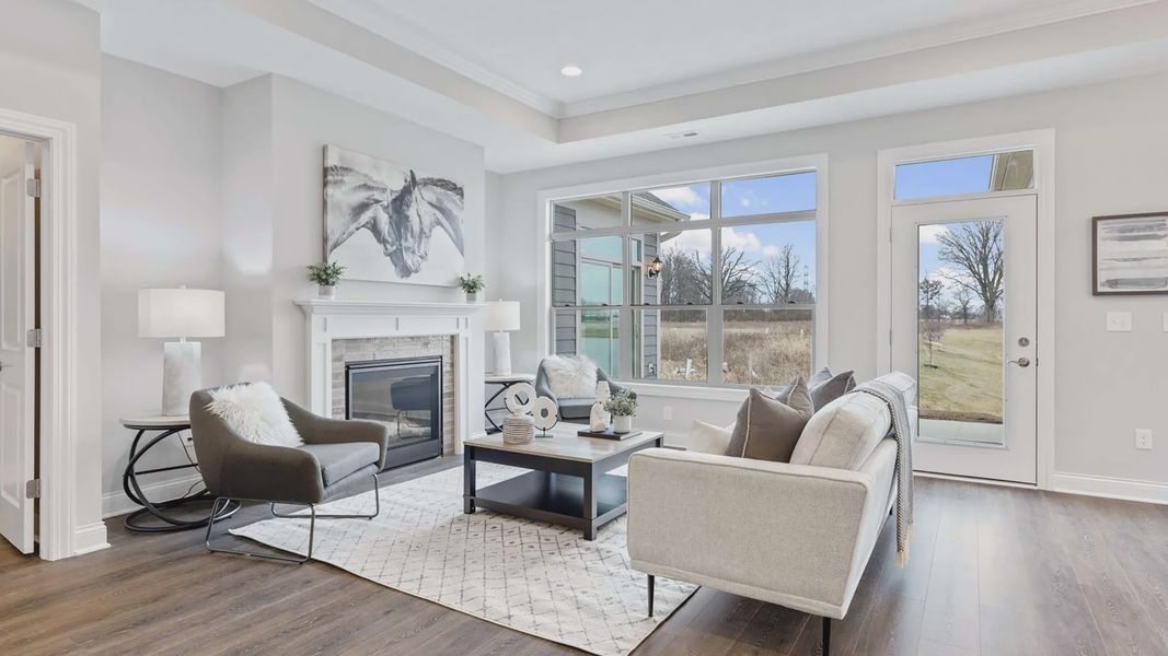 Representative furnished interior of a home built from the Torino by Epcon Communities in The Courtyards at Franklin Road, Murfreesboro (Image 15).