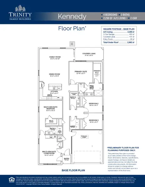 Kennedy floor plan