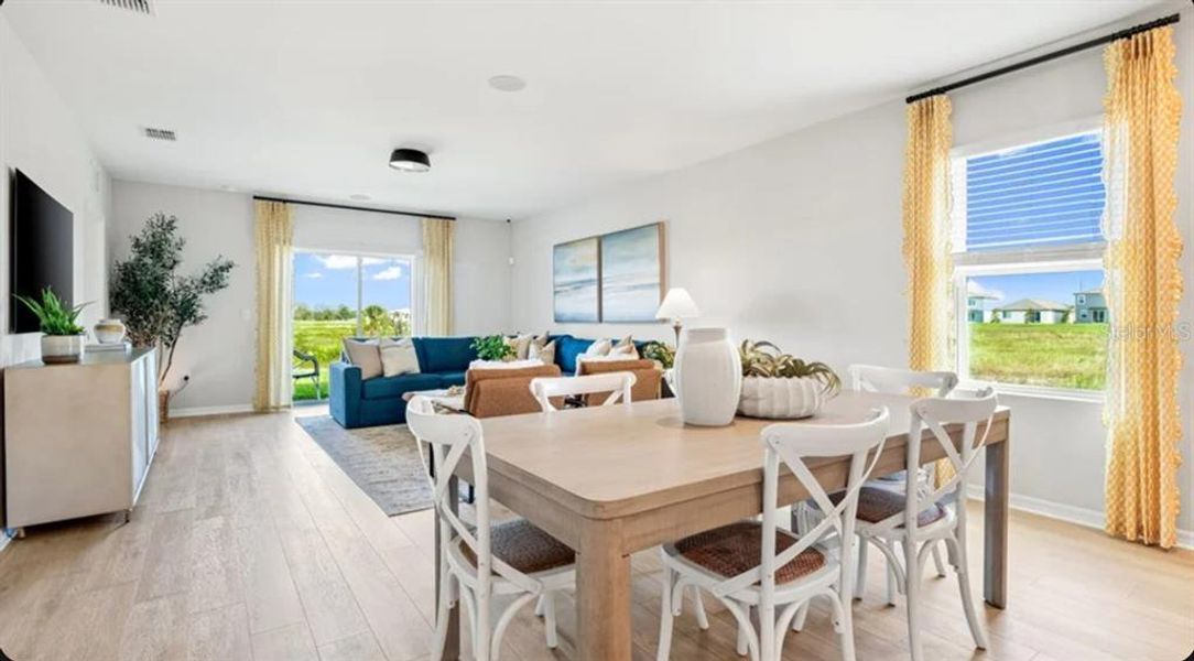Furnished interior view inside a new home in Waterstone, Groveland (Image 11).