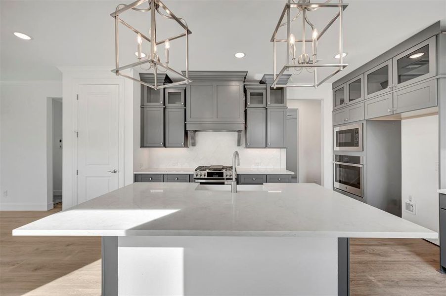 Furnished interior view inside a new home in Heath Golf & Yacht Villas, Heath (Image 13).