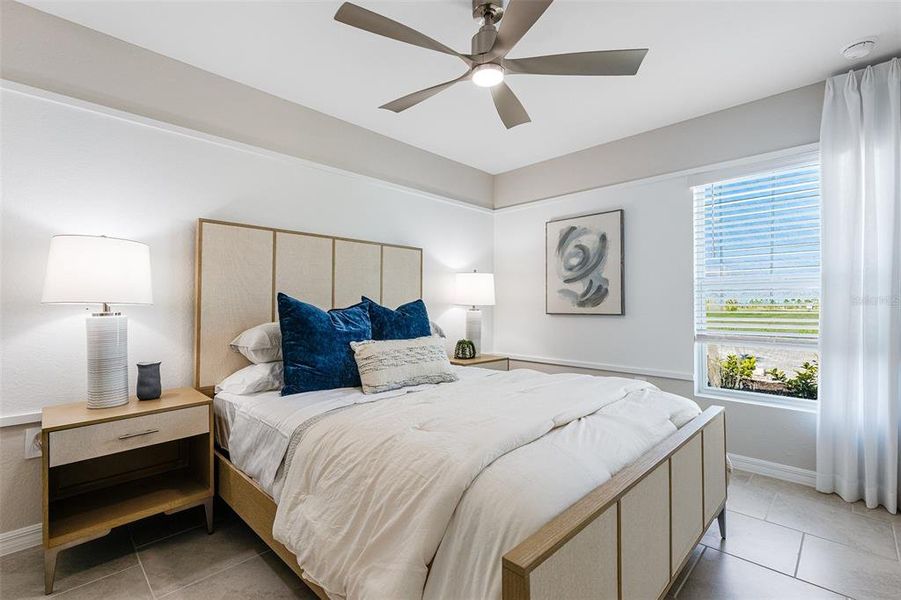 Furnished interior view inside a new home in Lennar at Turnleaf, Punta Gorda (Image 15).