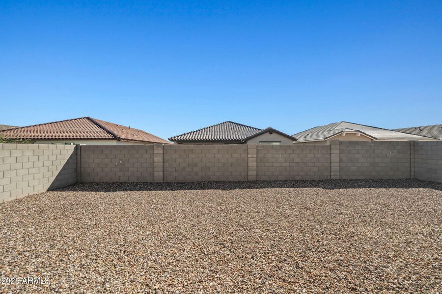 Back Yard and Covered Patio