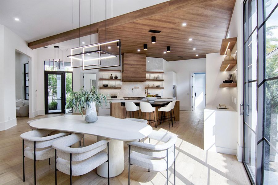 Furnished interior view inside a new home in , Wellington (Image 90).