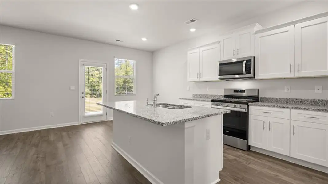 Furnished interior view inside a new home in Sherwood Manor, Atlanta (Image 3).