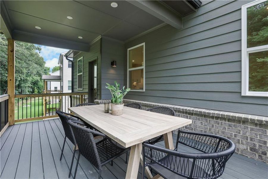 Exterior details and patio area of a home in The Paddocks at Doc Hughes, Buford (Image 30). Exterior details and patio area of a home in The Paddocks at Doc Hughes, Buford (Image 30).