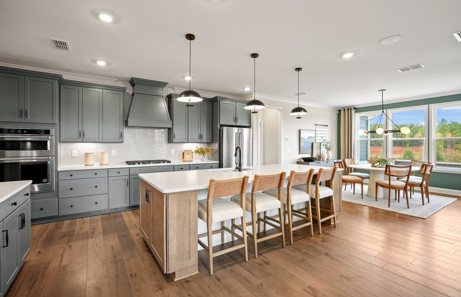 Representative furnished interior of a home built from the Renown by Del Webb in Del Webb Carolina Ridge, Midland (Image 17).