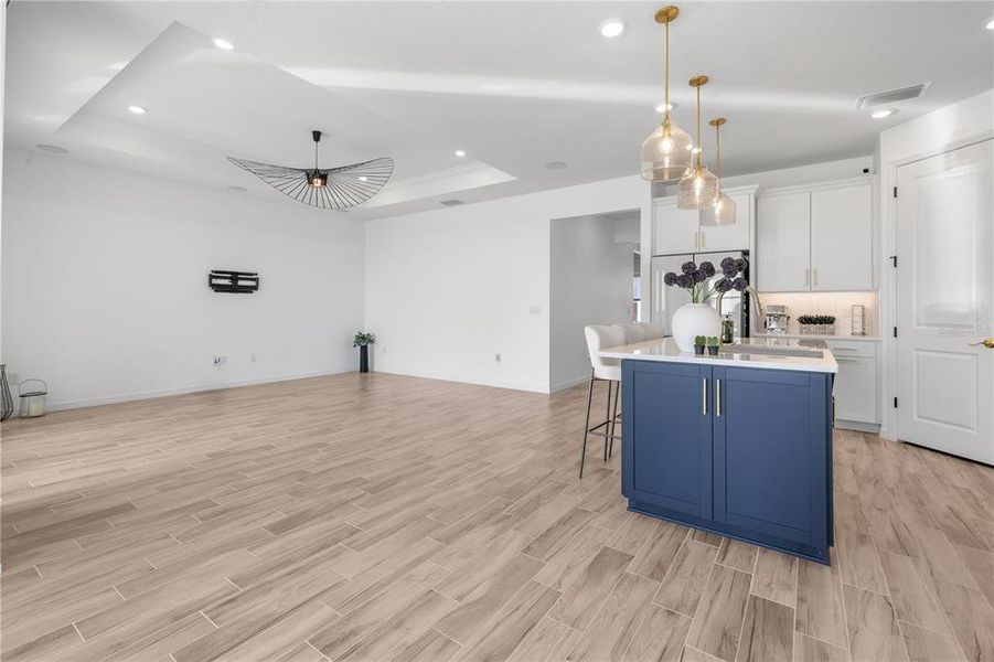 Furnished interior view inside a new home in EverBe, Orlando (Image 34).