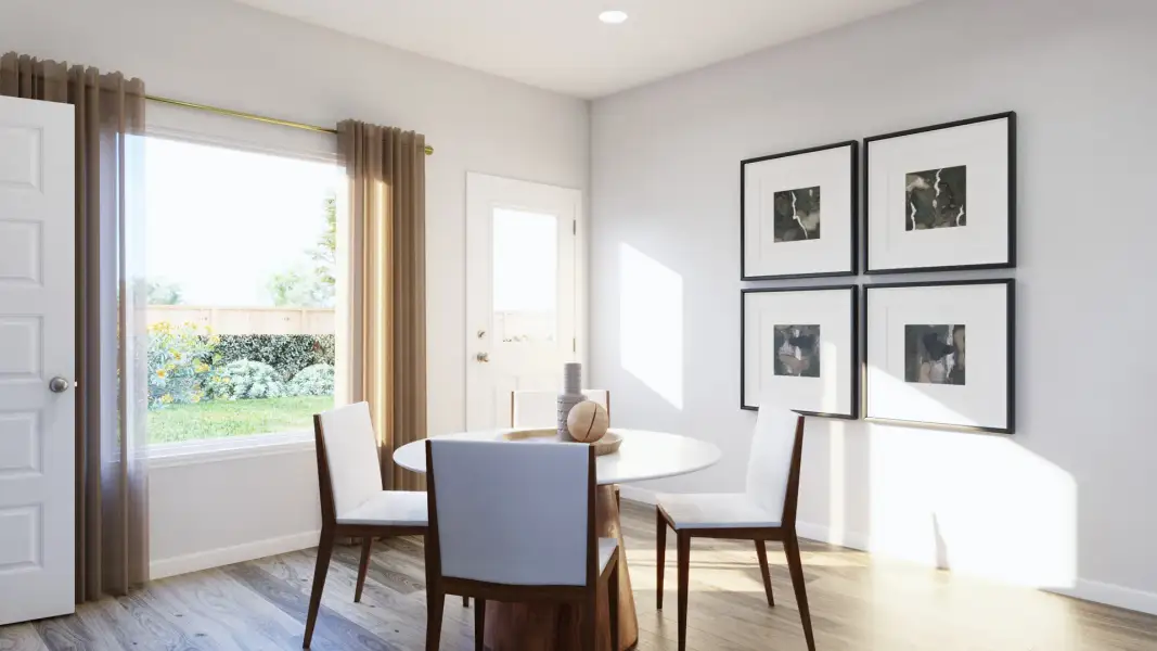 Representative furnished interior of a home built from the The Marigold by Legend Homes in Mackenzie Creek, Conroe (Image 7).
