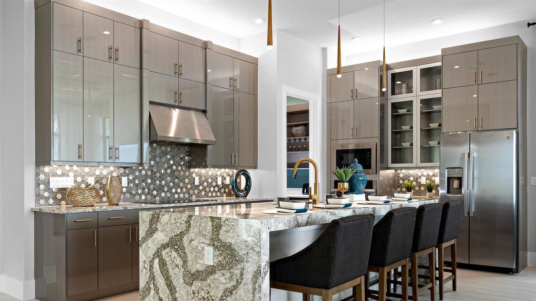 Furnished interior view inside a new home in , Palm Beach Gardens (Image 15). Furnished interior view inside a new home in , Palm Beach Gardens (Image 15).