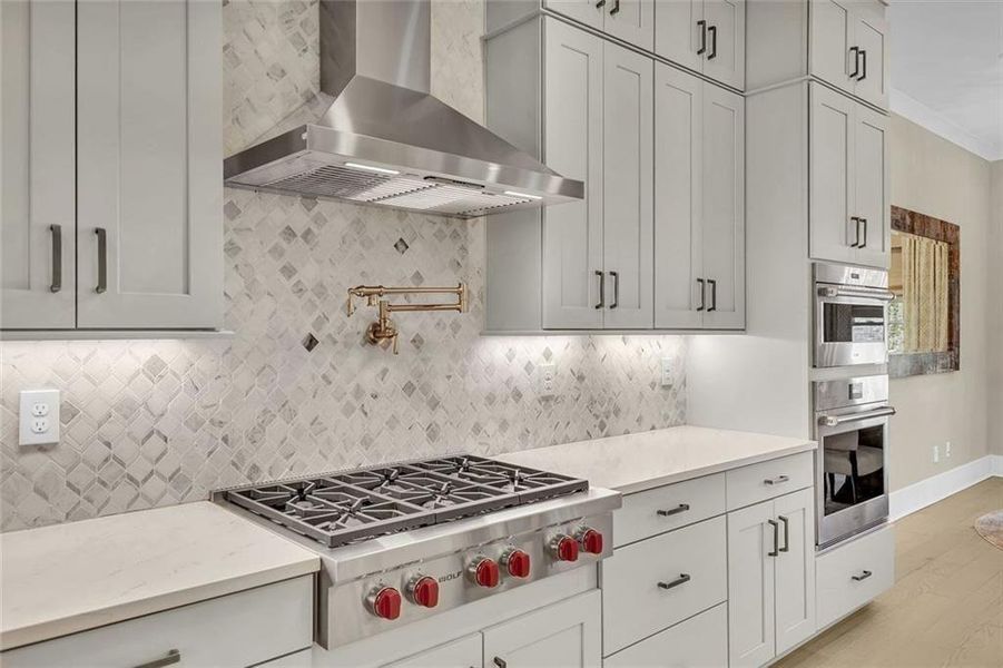 Close-up of interior finishes inside a home in Manning on the Square, Alpharetta (Image 21).