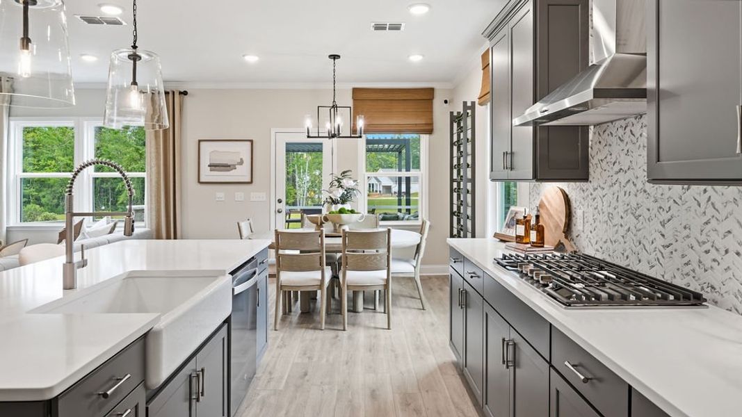 Representative furnished interior of a home built from the Braddock by Pulte Homes in Oakleaf Chase, Blythewood (Image 11).