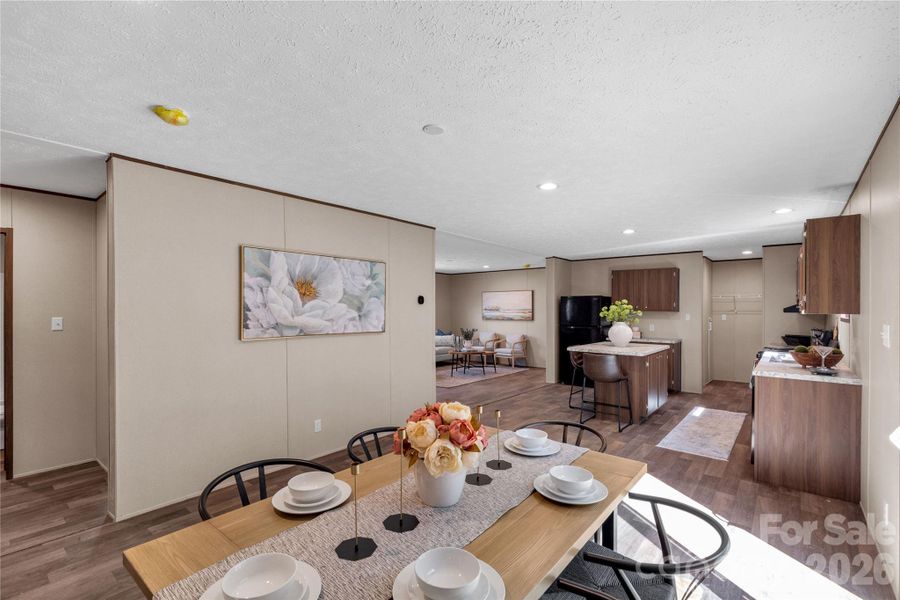 Furnished interior view inside a new home in , Blacksburg (Image 5).