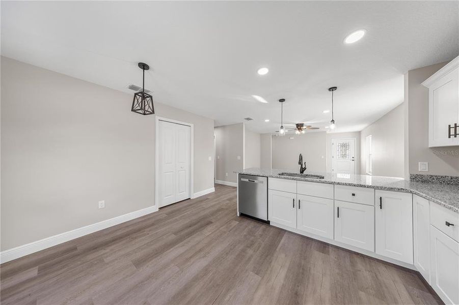 Furnished interior view inside a new home in , Williston (Image 12).